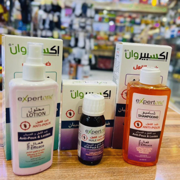 مجموعة #إكسبيروان ضد القمل شامبو + محلول + زيت 👌🏻 يقضي على جميع القمل والصيبان 100%فعال 😍✅