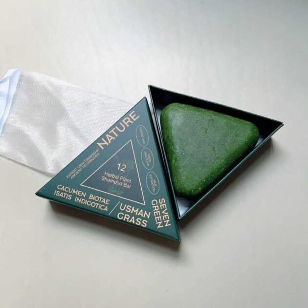 صابونة الشعر SEVEN GREEN لتكثيف الشعر لأول مرة في الجزائر 🚚